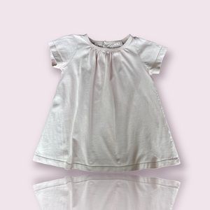 Winter Water Factory Organic Cotton Dress in Dusty Rose (6M)